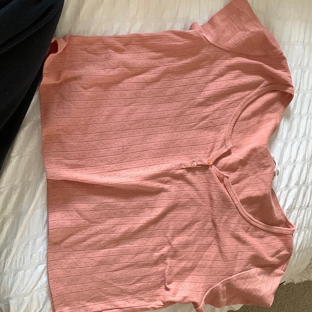 Pink republic xl crop top